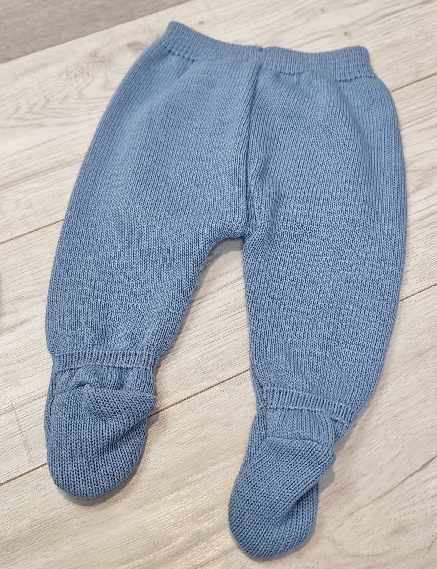 Baby Boy's Blue 3 piece knitted Suit