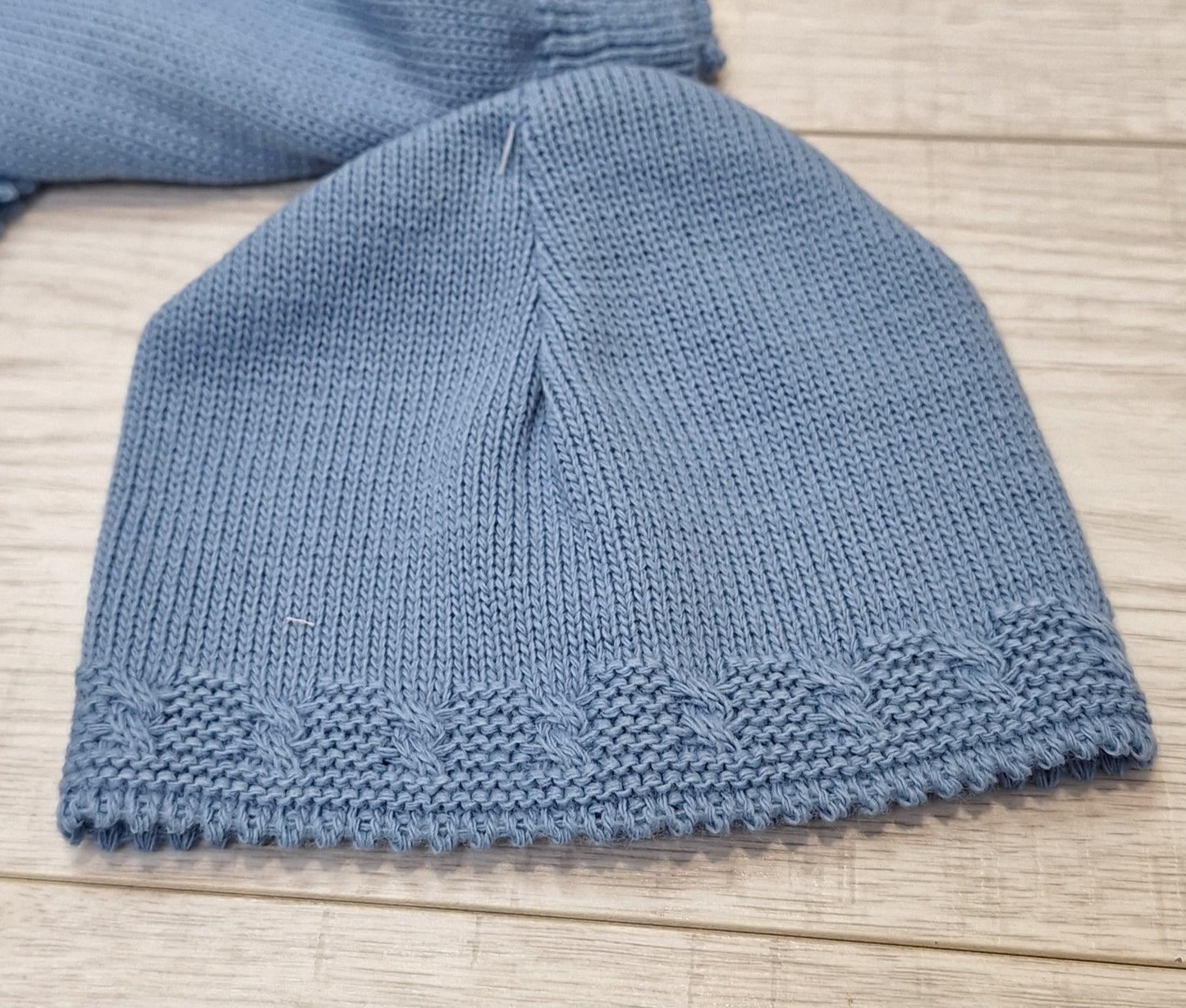 Baby Boy's Blue 3 piece knitted Suit