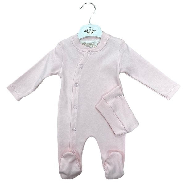 pink All in one sleep suit