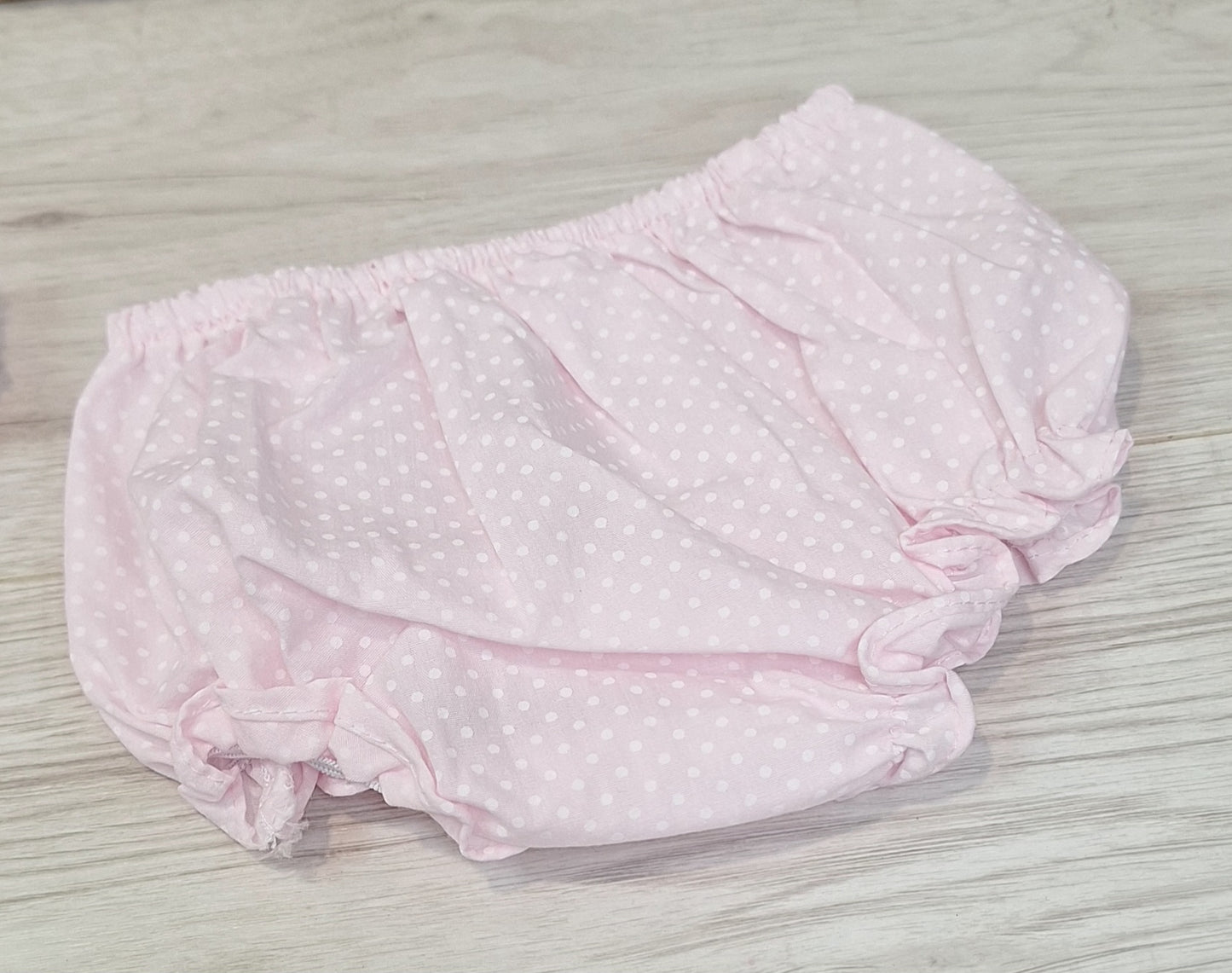 Pink & White Polka Dot Dress