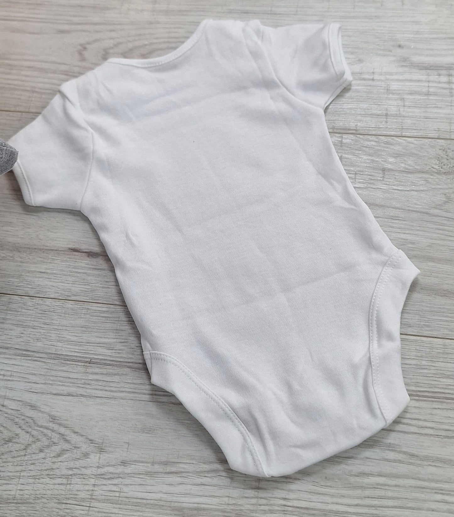 White Baby Vest "love you to the moon and back" Pink Bodysuit