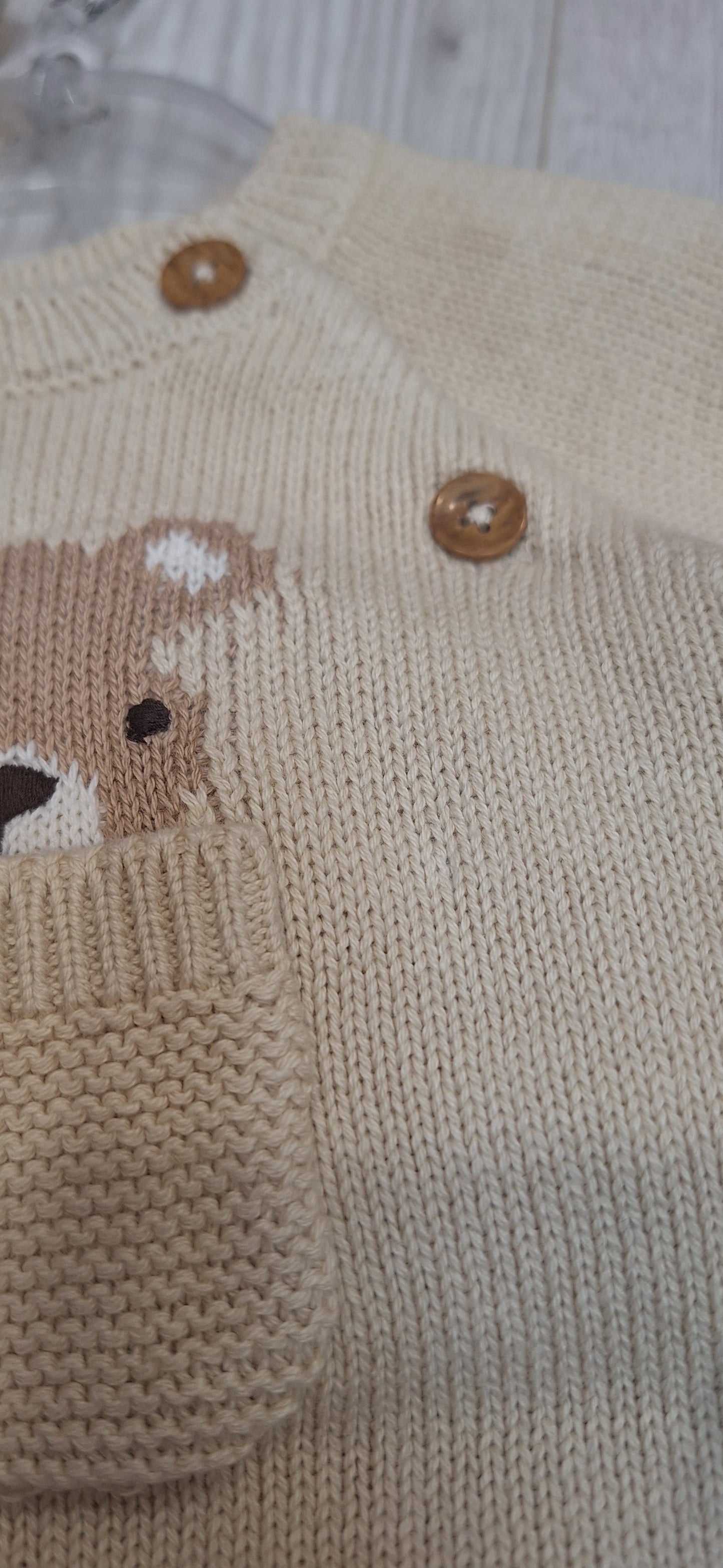 Teddy True Knit Cotton Set (0-12 months)