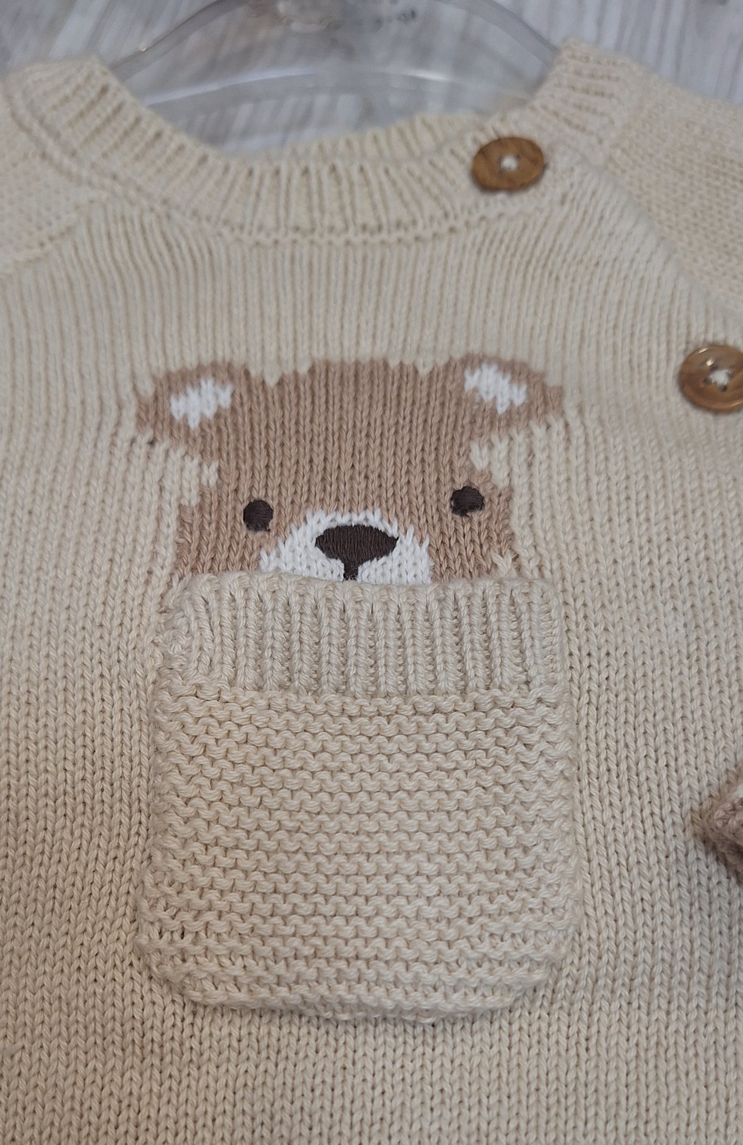 Teddy True Knit Cotton Set (0-12 months)