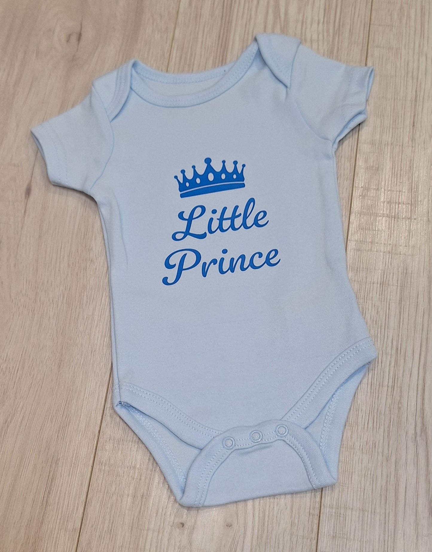 "Little Prince" Sky Blue Bodysuit