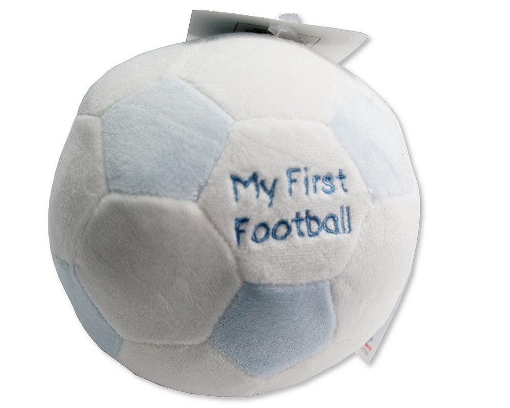 "My First Football" Soft Toy Rattle