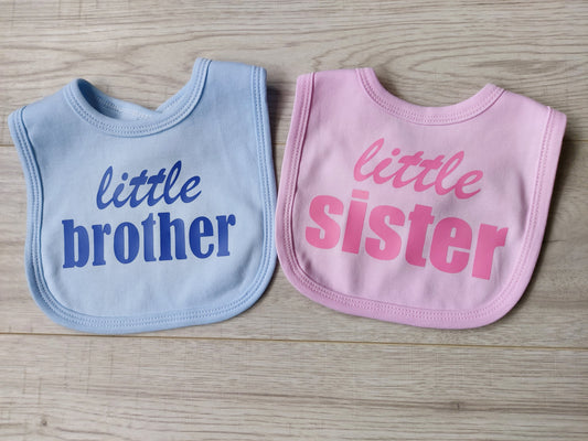 Little Sister / Little Brother Bib