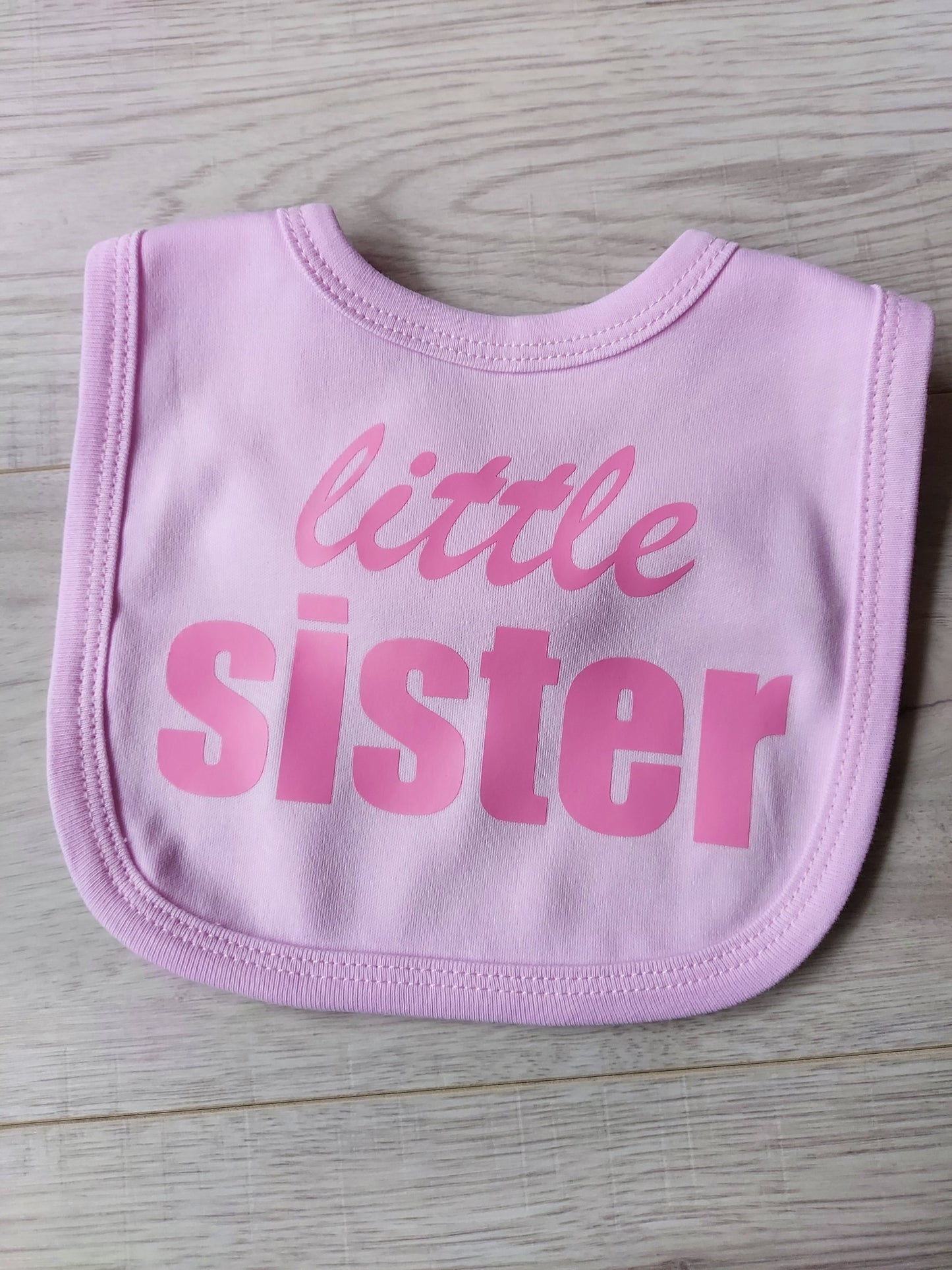 Little Sister / Little Brother Bib