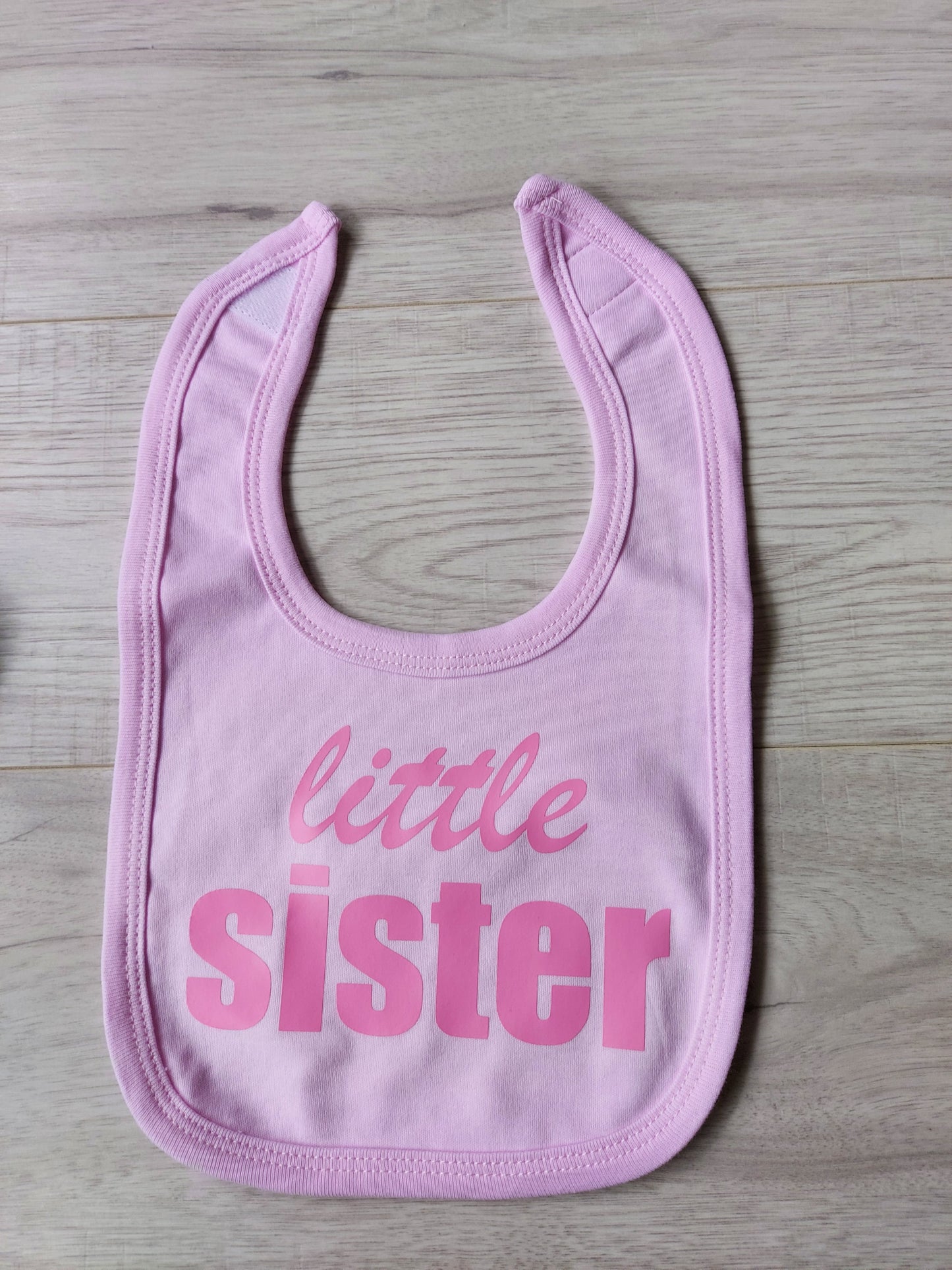 Little Sister / Little Brother Bib