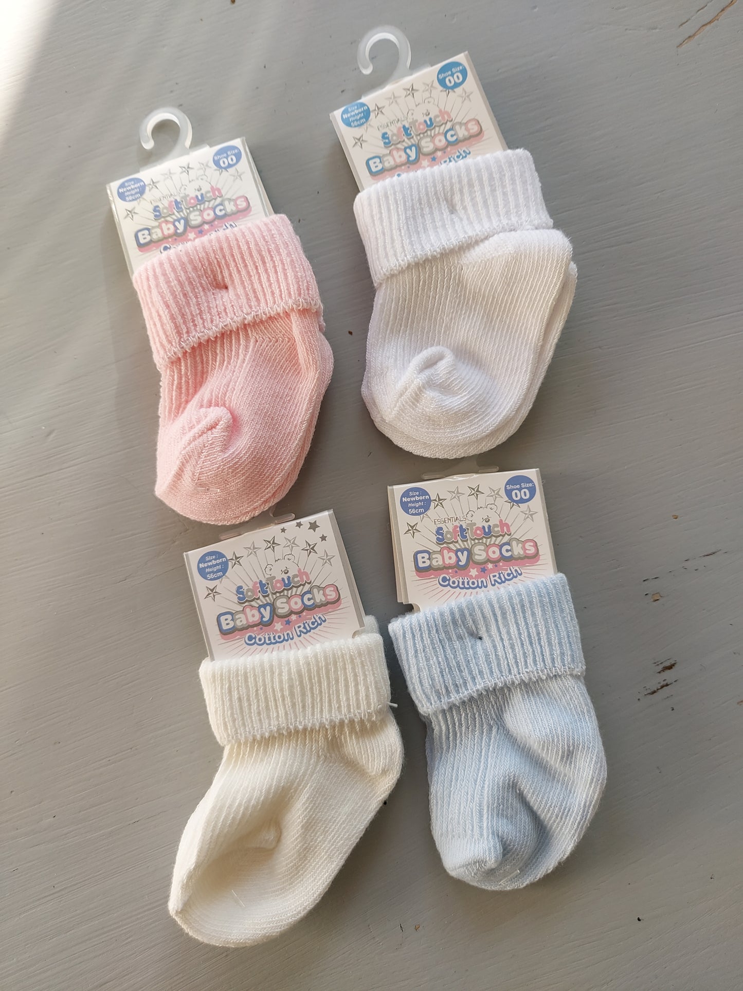 New Born Turnover socks