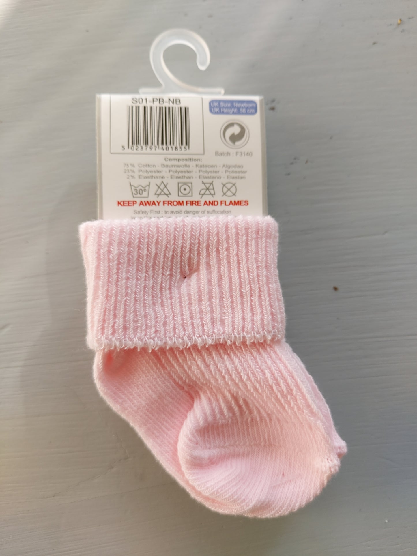New Born Turnover socks