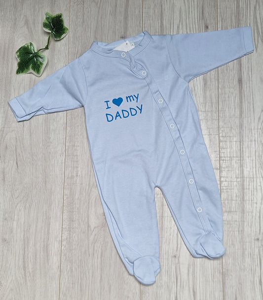 "I 💙 my Daddy" Sleep Suit