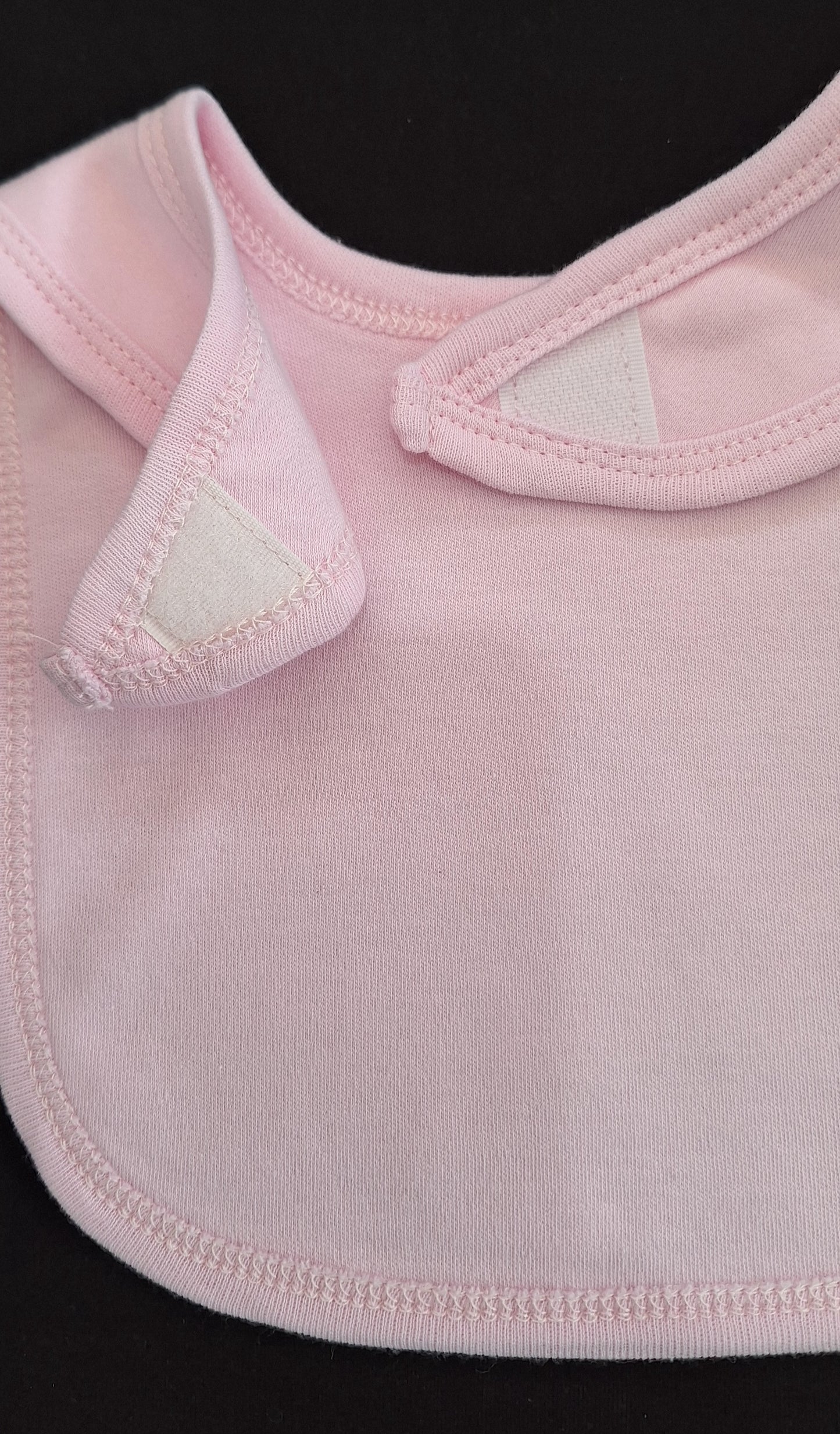 "I May Be Small But I'm The Boss" Baby Bib (pink or blue)