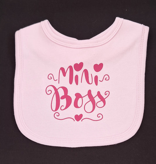 "Mini Boss" Baby Bib