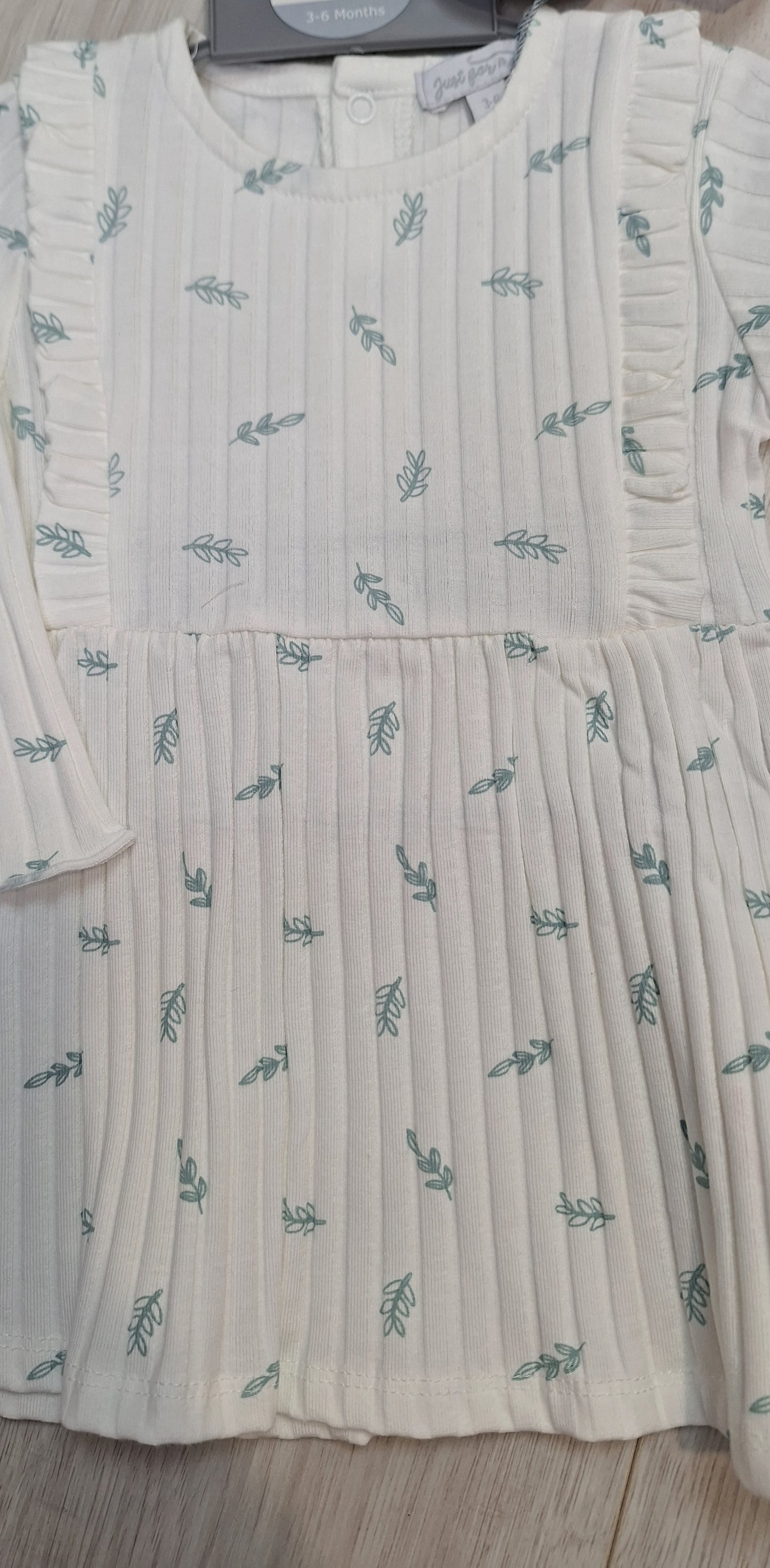 Baby Girl's Leaf Dress & Headband