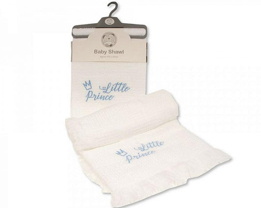 "Little Prince" Embroidered Shawl