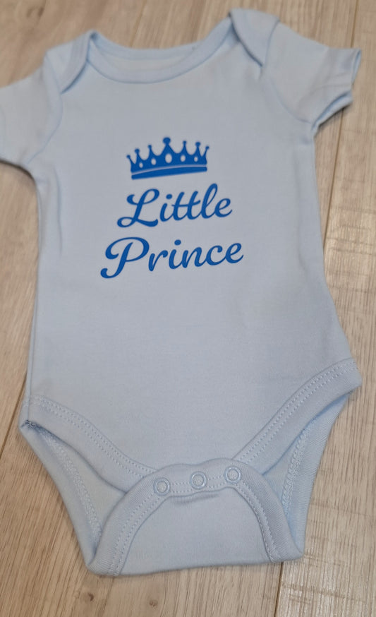 "Little Prince" Sky Blue Bodysuit