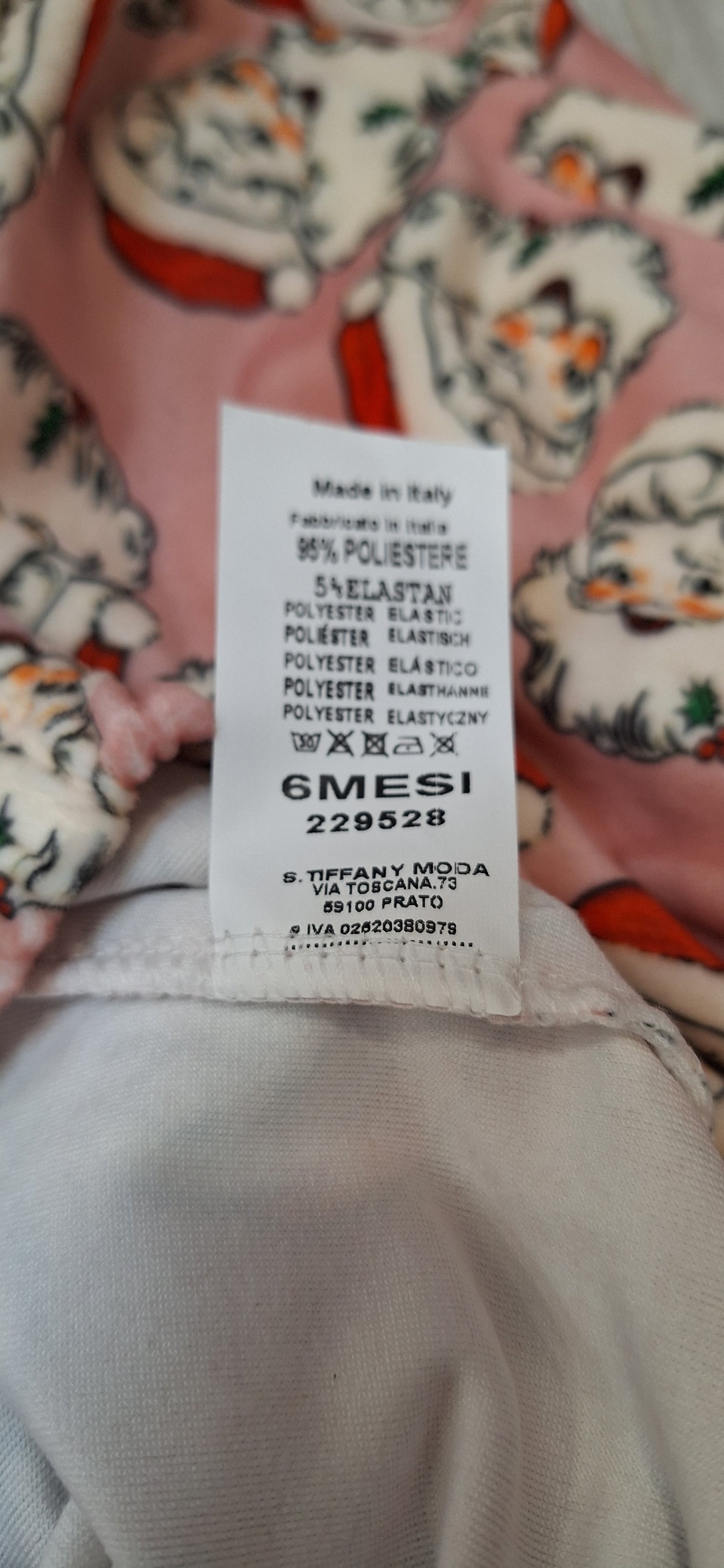 Little girls  soft velour santa pyjamas